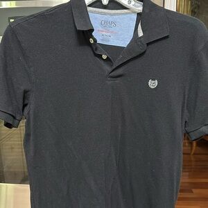Size medium men’s Chaps polo black shirt